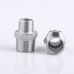 Ống Nối Giảm Lục Giác 2 Đầu Ren Ngoài Inox 304 DN8 - DN100