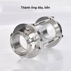 Kính Quan Sát Dòng Chảy Kết Nối Clamp Thân Inox 304