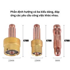 Bộ phụ kiện tay cầm súng hàn argon WP17/18/26 dùng cho máy hàn