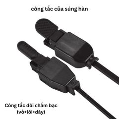 Bộ phụ kiện tay cầm súng hàn argon WP17/18/26 dùng cho máy hàn