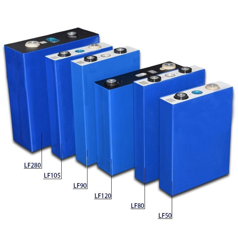 Pin Lithium Sắt Phosphate 3.2V 105Ah-280Ah Lưu Trữ Năng Lượng Mặt Trời Dung  Lượng Lớn