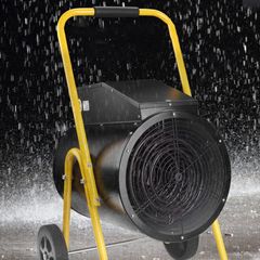 Quạt Sấy Gió Nóng Công Nghiệp 15KW Dạng Tròn