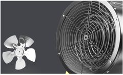 Quạt Sấy Gió Nóng Công Nghiệp 15KW Dạng Tròn