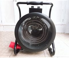 Máy Sấy Gió Nóng, Quạt Sấy Gió Nóng 9KW Dạng Tròn