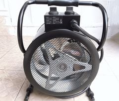 Máy Sấy Gió Nóng, Quạt Sấy Gió Nóng 9KW Dạng Tròn