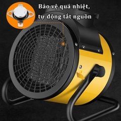 Quạt Sấy Gió Nóng Mini 2kw 3kw Sử Dụng Điện 220V