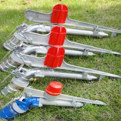 Súng Tưới Phun Mưa Cánh Đập Bằng Hợp Kim Nhôm Có Thể Điều Chỉnh Góc Quay 360˚ Ren Trong Đường Kính Phun 30m