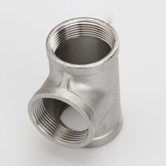 Tê Ren Chất Liệu Thép Không Gỉ Inox 304