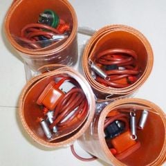 Thiết Bị Gia Nhiệt Dây Cao Su Silicone Dùng Cho Thùng Phuy Dầu, Nhựa Đường