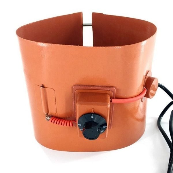 Thiết Bị Gia Nhiệt Dây Cao Su Silicone Dùng Cho Thùng Phuy Dầu, Nhựa Đường