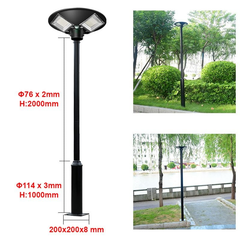 Trụ Đèn Năng Lượng Mặt Trời Sân Vườn 3 Mét