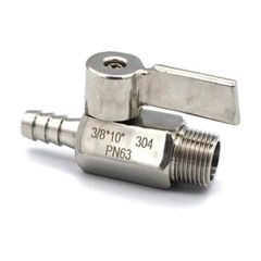 Van Bi Mini Bằng Thép Không Gỉ 304