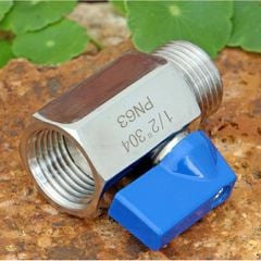 Van Bi Mini Inox 304 Ren Trong Và Ren Ngoài