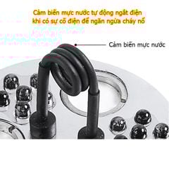 Vỉ Phun Sương 3 Mắt Bằng Sóng Siêu Âm 65W Kèm Theo Bộ Nguồn 220V AC 36V