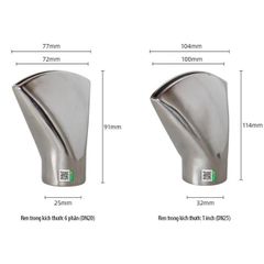 Vòi Phun Hình Quạt Cho Đài Phun Nước, Hồ Nam Bộ