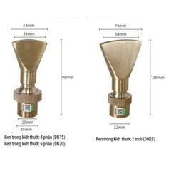 Vòi Phun Hình Quạt Cho Đài Phun Nước, Hồ Nam Bộ