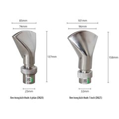 Vòi Phun Hình Quạt Cho Đài Phun Nước, Hồ Nam Bộ