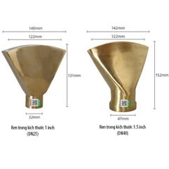 Vòi Phun Hình Quạt Cho Đài Phun Nước, Hồ Nam Bộ