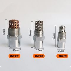 Vòi Phun Chữa Cháy ZSTWB Chất Liệu (Đồng, Inox 304) Có Lưới Lọc Góc Phun 90° - 120°