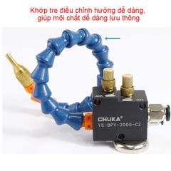 Vòi Phun Dầu Làm Mát, Bôi Trơn BPV-3000 Cho Máy Khắc CNC, Máy Cắt