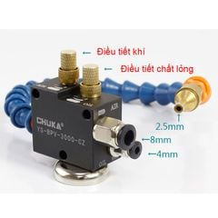 Vòi Phun Dầu Làm Mát, Bôi Trơn BPV-3000 Cho Máy Khắc CNC, Máy Cắt