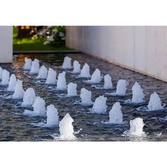 Vòi Phun Nước Nghệ Thuật Tạo Bong Bóng Bằng Thép Không Gỉ