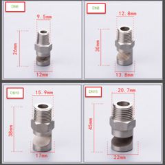 Vòi Phun Nước Hình Quạt Phẳng Góc Rộng 110 Độ Loại Chữ K