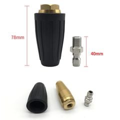 Đầu Xịt Rửa Xe Xoay Cao Áp 250 Bar