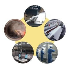 Vòi thổi khí nén thổi khô hợp kim nhôm F1/4-ALMA