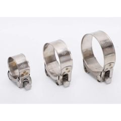 Vòng kẹp ống thép không gỉ 201/304 - Khóa kẹp ống cố định