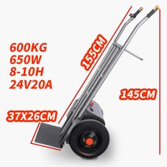 Xe Đẩy Hàng Bằng Điện 2 Bánh Tải Trọng 600KG