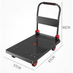 Xe đẩy hàng 4 bánh 300kg-500kg dễ gấp gọn hàng nhập khẩu giá tốt