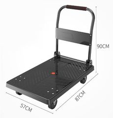 Xe đẩy hàng 4 bánh 300kg-500kg dễ gấp gọn hàng nhập khẩu giá tốt