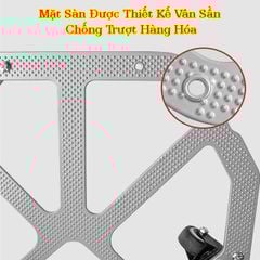 Xe Đẩy Hàng Leo Cầu Thang 6 Bánh Đa Năng Dễ Gấp Gọn Bằng Hợp Kim Nhôm Cao Cấp 90XT