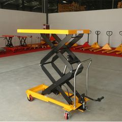 Xe Bàn Nâng Thủy Lực 800kg Nâng Cao 2 Mét Cho Kho Bãi, Nhà Xưởng, Siêu Thị