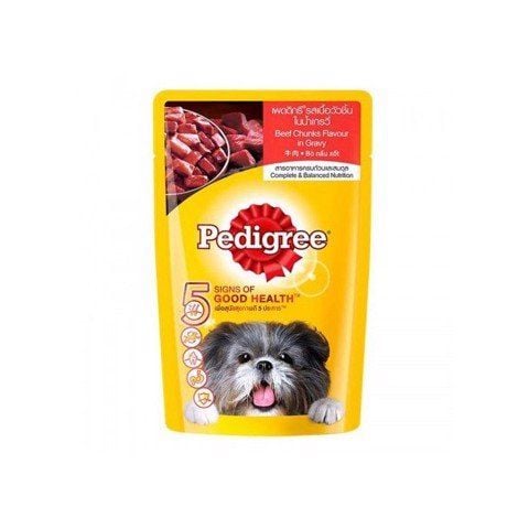  Pate Pedigree cho chó gói 80g (nhiều vị) 