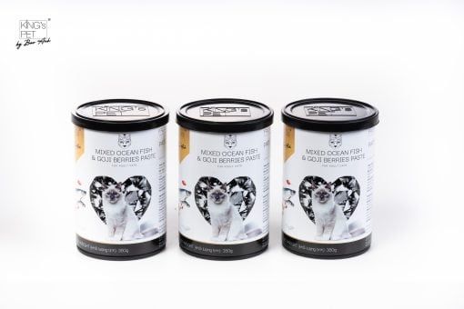 Pate lon King's Pet cá kỷ tử dành cho mèo 380gr 