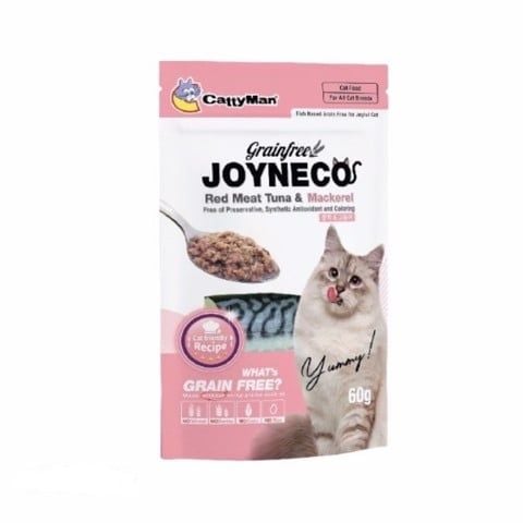  Gói pate mèo JOYNECO vị cá ngừ bổ sung thịt cá hồi Catty Man 