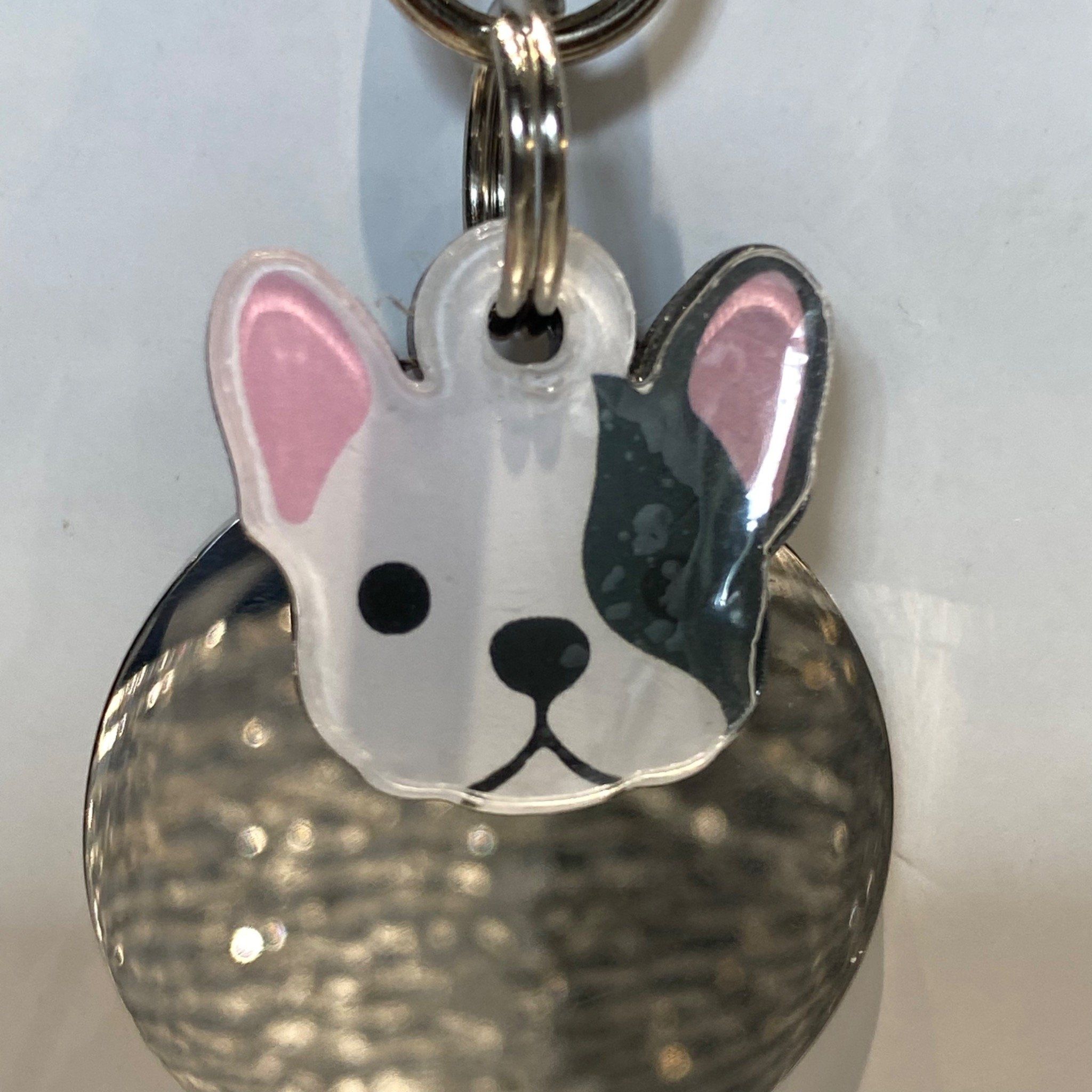  Nametag Bull Pháp Của Chó (Nhựa) 