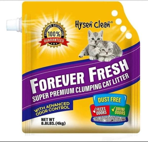  Cát vệ sinh đá núi lửa Hysen Clean 4kg 