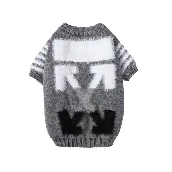  Áo len Off-white cho thú cưng 