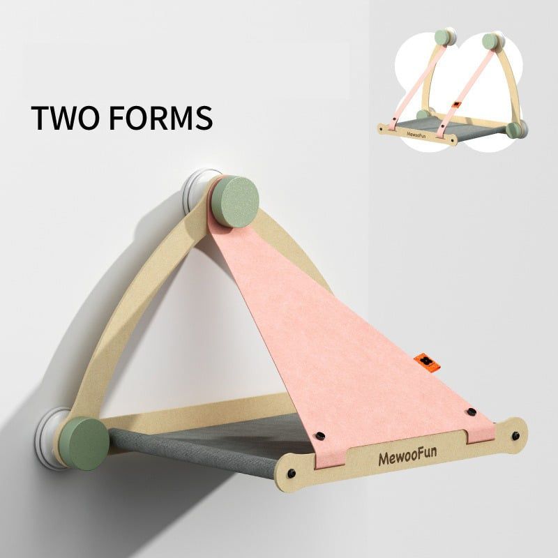  Võng Mèo Gắn Kính Cao Cấp Màu Pastel 