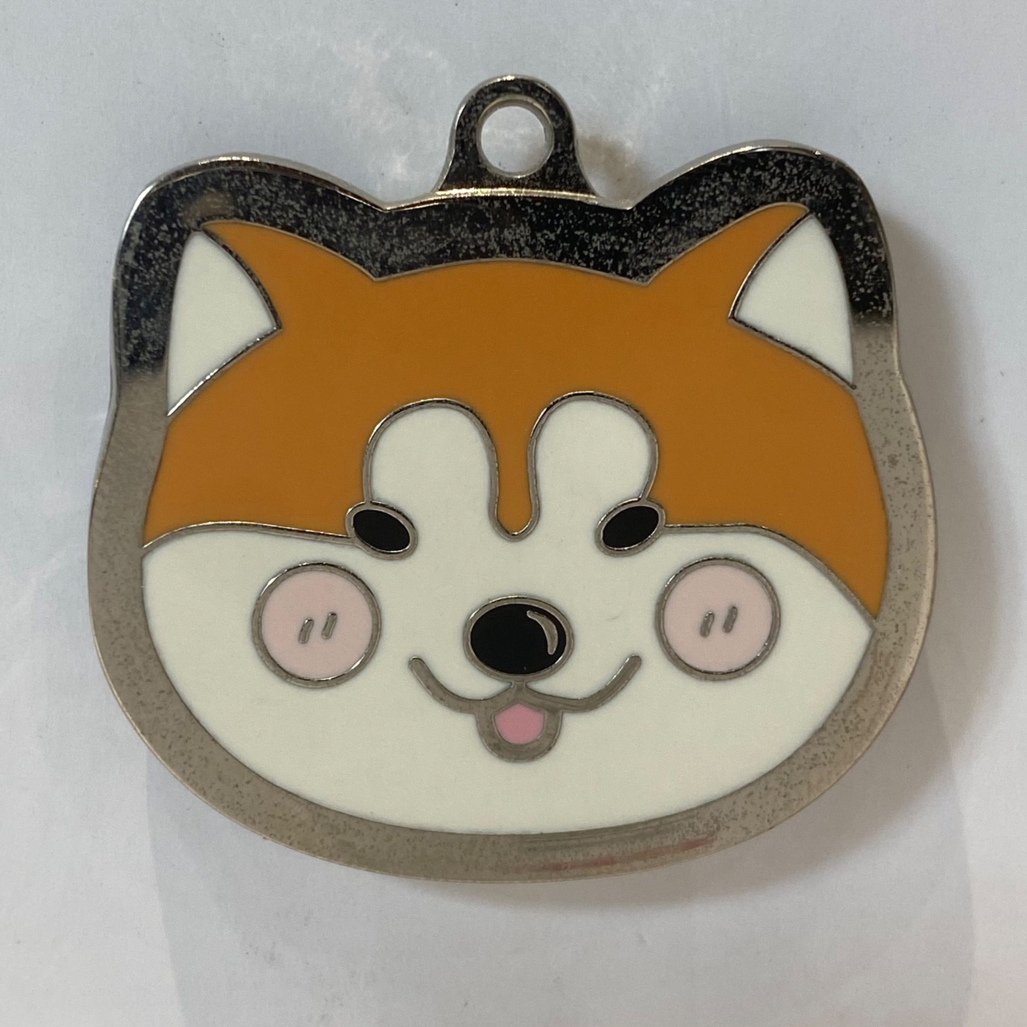  Nametag Corgi Của Chó (Inox) 
