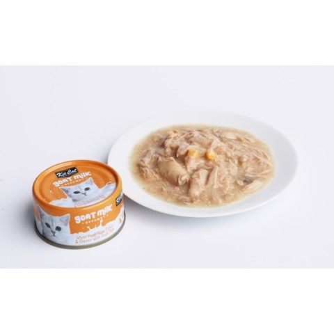  Pate sữa dê KitCat cho mèo (nhiều vị) 