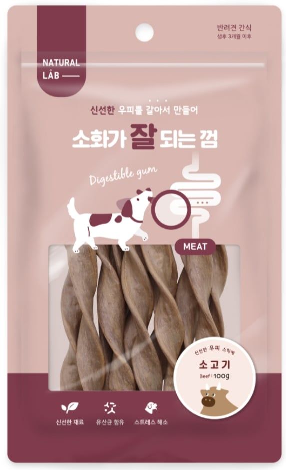  Snack xoắn hỗ trợ đường ruột Natural Lab 