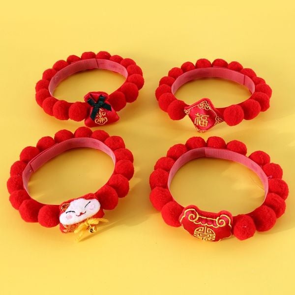  Vòng cổ bông năm mới 