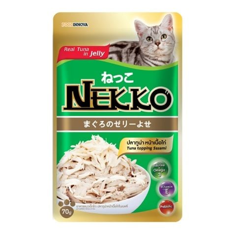  Nekko Adult in Jelly - Pate cho mèo gói 70g 
