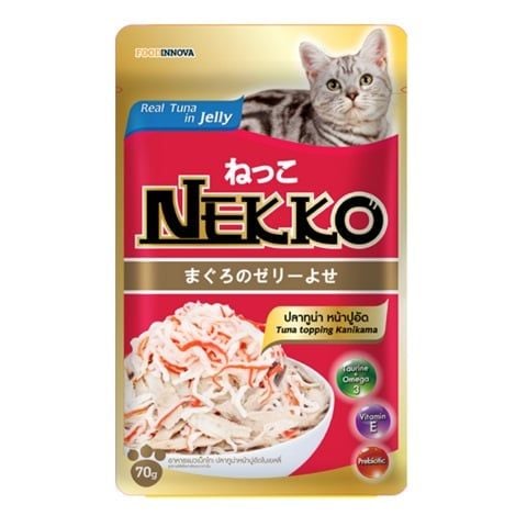  Nekko Adult in Jelly - Pate cho mèo gói 70g 