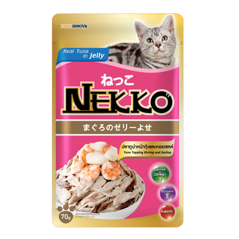 Nekko Adult in Jelly - Pate cho mèo gói 70g 