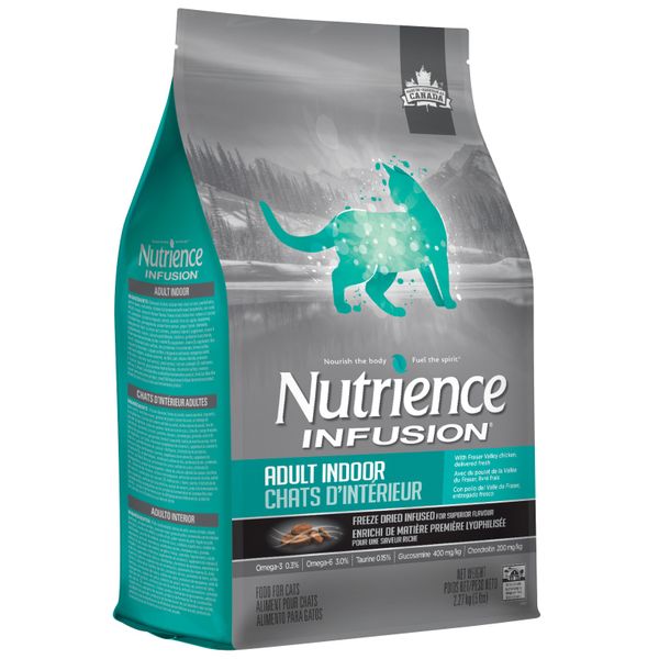  Thức ăn hạt dành cho mèo trưởng thành Nutrience Infusion Adult Indoor 